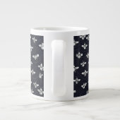 The Tiny Bee Trail Minimalist Mug Extra Grote Beker (Achterkant)