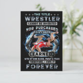 The Title Wrestler is het Forever Kaart (Staand voorkant)