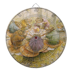 The Toads' Tea Party (door Beatrix Potter) Dartbord