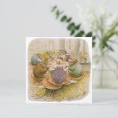 The Toads' Tea Party (door Beatrix Potter) Kaart (Staand voorkant)