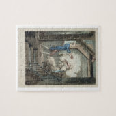 The Toilet of an Attorney's Clerk, gegraveerd door Legpuzzel (Horizontaal)