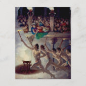 The Torch Race, Grecian Olympics Olympische Spelen Informatiekaartje (Voorkant)