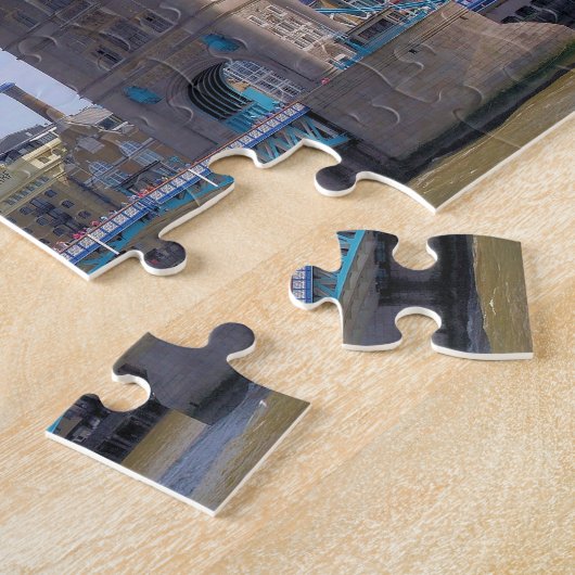 The Tower Bridge - Londen - 8x10 - 110 pcs. Legpuzzel (Zijkant)