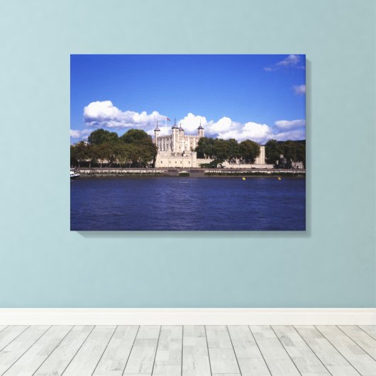 The Tower of London Canvas Afdruk (Insitu (Houten vloer))