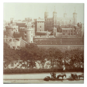 The Tower of London (foto sepia) Tegeltje