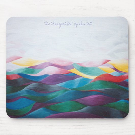 "The Tranquil Zee" Mousepad Muismat (Voorkant)