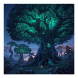 The Tree that holds magic Perfect Poster