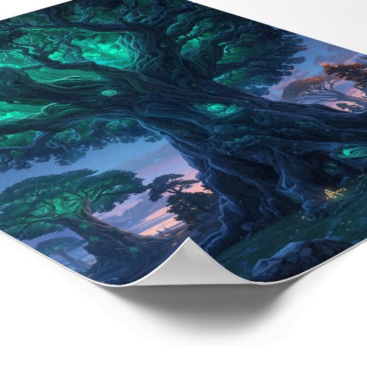 The Tree that holds magic Poster (Hoek)