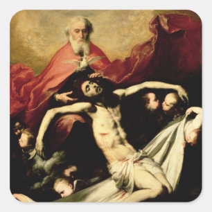 The Trinity, c.1635 Vierkante Sticker