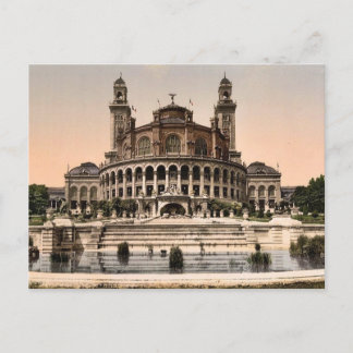 The Trocadero, Exposition Universal, 1900, Parijs, Briefkaart