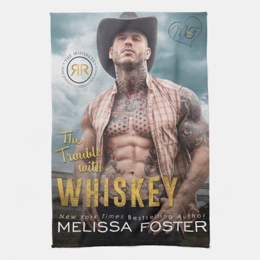 The Trouble with Whiskey Keukenhanddoek (Verticaal)