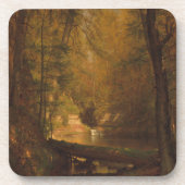 The Trout Pool (1870) Artwork - Beverage Coaster Bier Onderzetter (Voorkant)