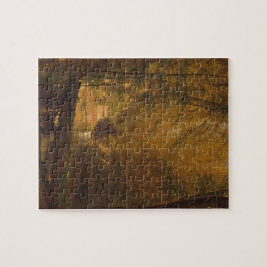 The Trout Pool (1870) Oeuvre d'art - Jigsaw Puzzle (Horizontal)