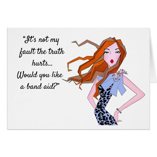 "The Truth Hurts - Voulez-vous une aide de bande ? (Devant horizontal)