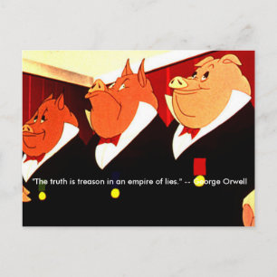 The Truth is Treason Briefkaart