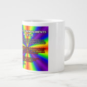 The Two Commandments Of Jesus Mug (Devant droit)