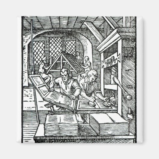 The Typographer, uitgegeven door Hartman Schopper Magneet (Voorkant)