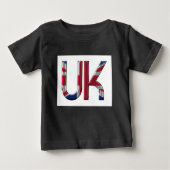The UK Union Jack British Flag Typography Elegant (Voorkant)