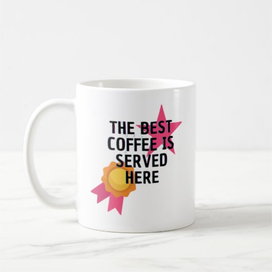 The Ultimate Coffee Experience" | Exquisite Mug (Gauche)