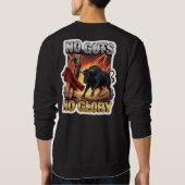 The Ultimate "I'm Fine" Men's Hoodies (Achterkant)