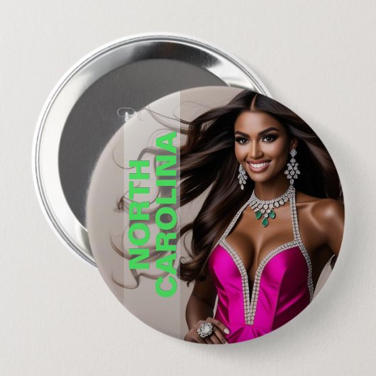 The Ultimate Pageant Button Pin (Voorkant /achterkant)