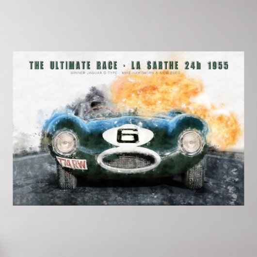 The ultimate race 1955 poster (Voorkant)