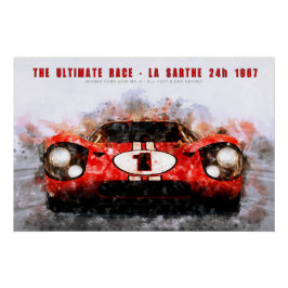The ultimate race 1967 perfect poster