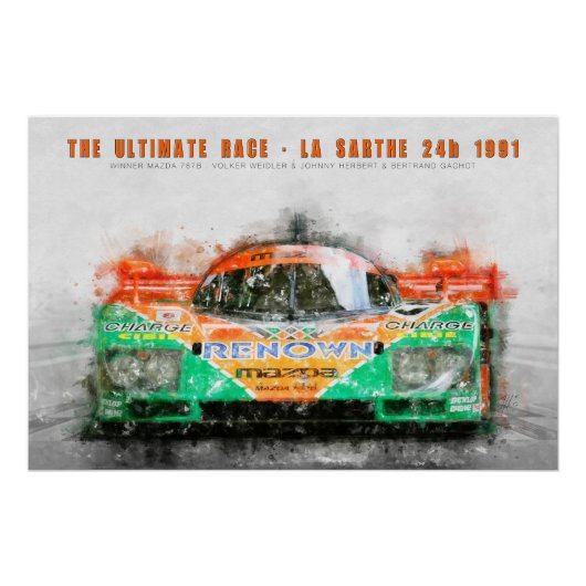 The ultimate race 1991 perfect poster (Voorkant)