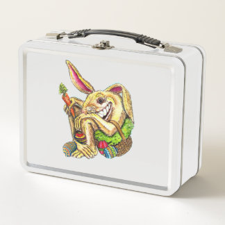 The Unconventional Metal Lunch Box Easter Basket