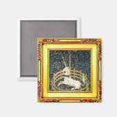 The Unicorn Tapestry Magnet (Recto/Verso)