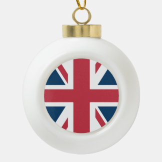 The Union Jack British Flag Keramische Bal Ornament