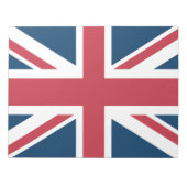 The Union Jack British Flag Notitieblok (Voorkant)
