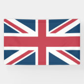 The Union Jack British Flag Spandoek (Horizontaal)