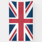 The Union Jack British Flag Spandoek (Verticaal)