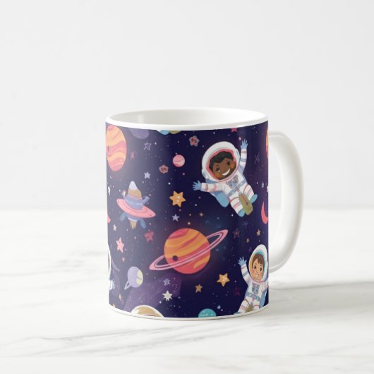 The Universe in Pastel Mug Koffiemok (Voorkant rechts)