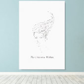 The Universe Within Minimalist Stretched Canvas Pr Afdruk (Insitu (Houten vloer))