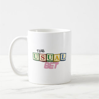 The Usual Bet Logo Mug Koffiemok