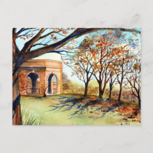 The Valley Gardens Harrogate van Farida Greenfield Feestdagenkaart