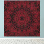 The Vampire Mandala Canvas Afdruk (Insitu (Houten vloer))