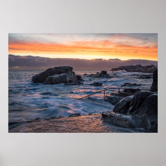 The veerty Foot, Sandycove, County Dublin, Ierland Poster (Voorkant)