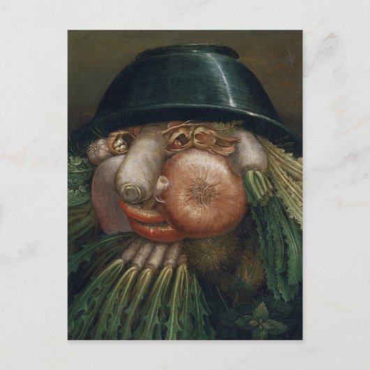 The Vegetable Gardener - Giuseppe Arcimboldo Briefkaart (Voorkant)