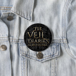 The Veil Diaries Ronde Button 7,6 Cm
