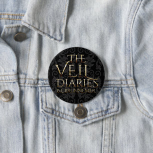 The Veil Diaries Ronde Button 7,6 Cm