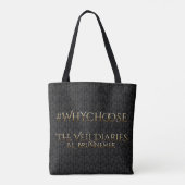The Veil Diaries Tote Bag (Achterkant)