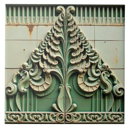 The Veridian Canopy Tegeltje (Voorkant)