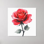 The Versatility of Blooming Roses in Art Canvas Afdruk (Voorkant)