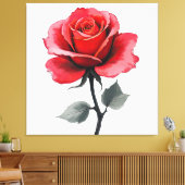 The Versatility of Blooming Roses in Art Canvas Afdruk (Insitu (Woonkamer))