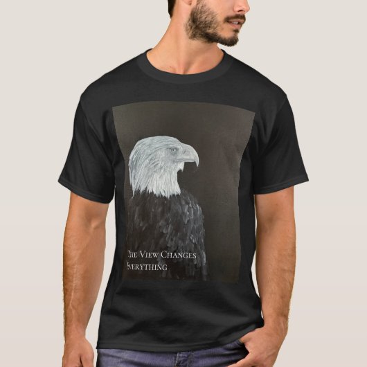 The View Changes Everything Eagle Card T-shirt (Voorkant)