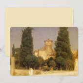 The Villa Malta, Rome door Lord Frederic Leighton (Voorkant / Achterkant)