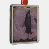 The Violet Wave, c.1895-6 Metalen Ornament (Rechts)